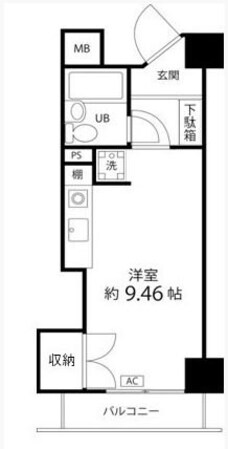 ペルソナージュ横浜の物件間取画像